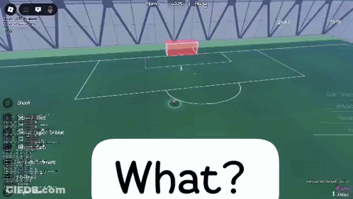 Soccer Game On Computer Screen Saying What GIF