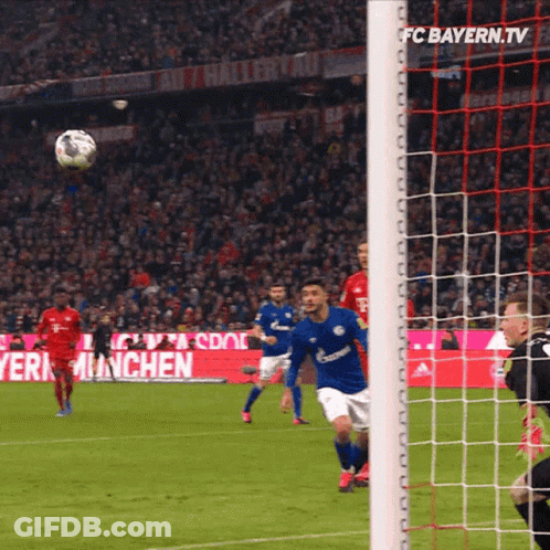 Soccer Game On FC Bayern TV GIF
