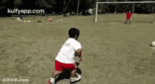Soccer Game On Field With Kultyapp.com GIF