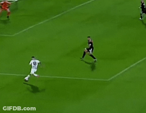 Soccer Game On Field With Libra Sign GIF