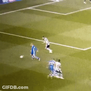 Soccer Game On Field With Sky Advertisement GIF