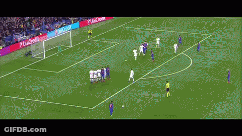 Soccer Game On Field With Unicredit Banner GIF
