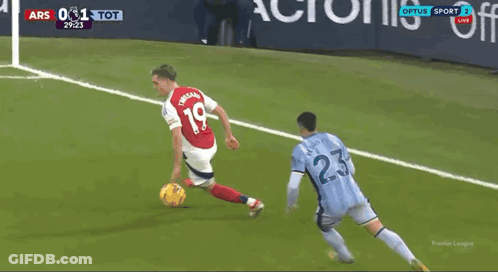 Soccer Game On Optus Sport 2 GIF
