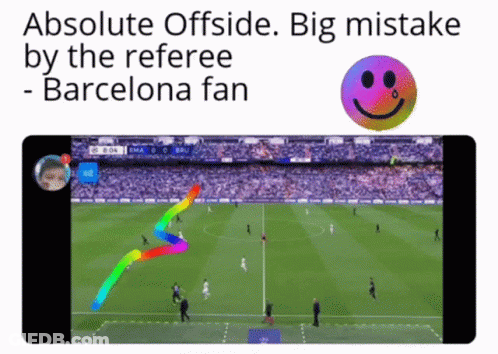 Soccer Game On Phone Screen GIF