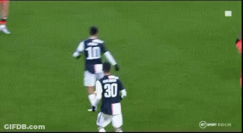 Soccer Game On TV Screen GIF