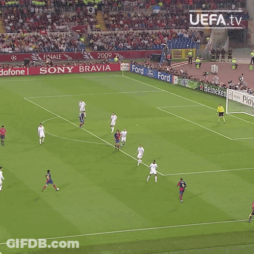 Soccer Game On UEFA.tv GIF