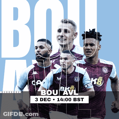 Soccer Game Poster December 3 14:00 BST GIF