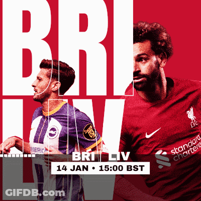 Soccer Game Poster January 14 15:00 BST GIF