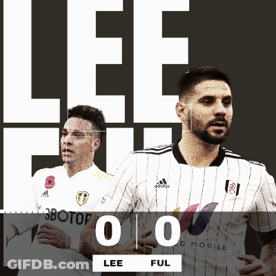 Soccer Game Poster Lee 0-0 Ful GIF