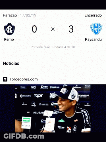 Soccer Game Remo Vs Paysandu 17/02/19 GIF