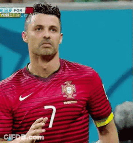 Soccer Game Ronaldo Intercepts And Dribbles Messi GIF
