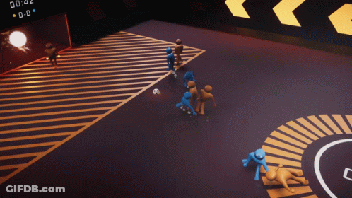 Soccer Game Score 0-0 GIF