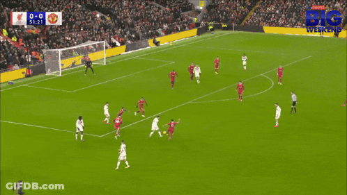 Soccer Game Score 0-0 GIF