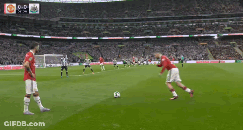 Soccer Game Score 0-0 GIF