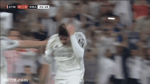 Soccer Game Score 0-0 GIF