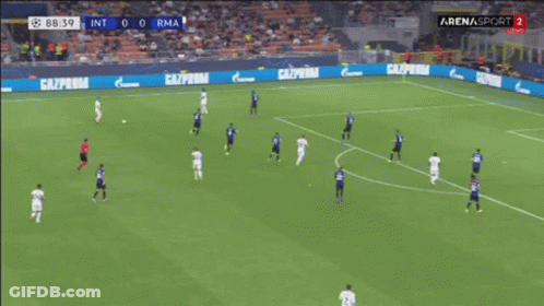 Soccer Game Score 0-0 GIF
