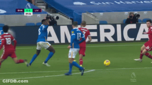 Soccer Game Score 0-1 GIF