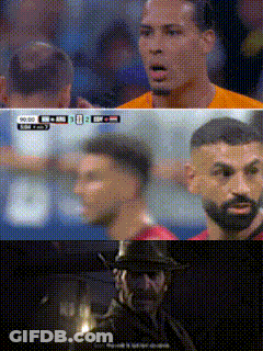 Soccer Game Score 0-1 GIF