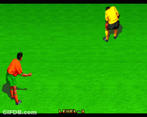 Soccer Game Score 1-0 Level 4 GIF