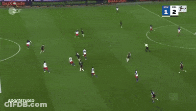Soccer Game Score 1 To 2 GIF