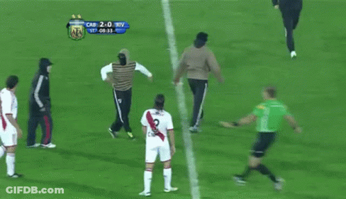 Soccer Game Score 2-0 GIF