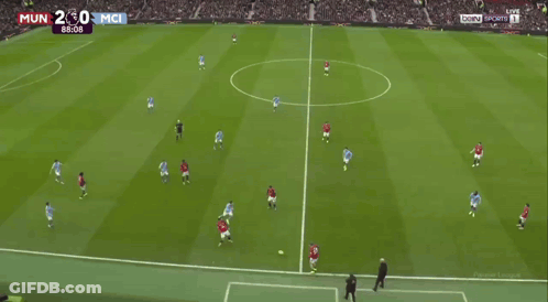 Soccer Game Score 2-0 GIF