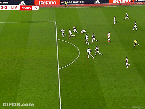 Soccer Game Score 2-2 GIF