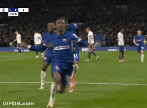 Soccer Game Score 2 To 1 GIF