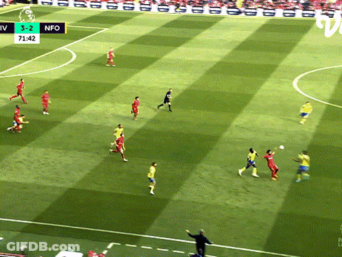 Soccer Game Score 3-2 GIF