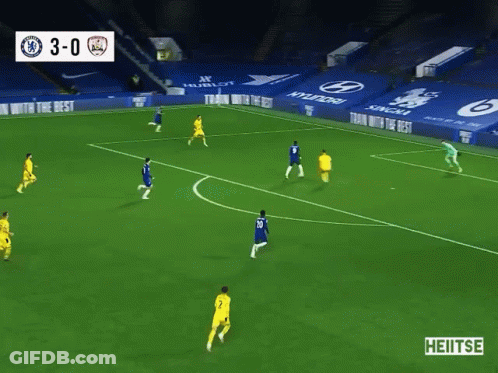 Soccer Game Score 3 To 0 GIF