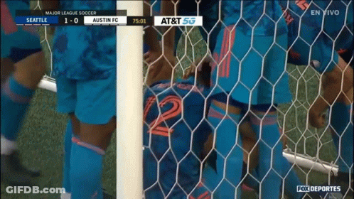 Soccer Game Seattle Vs Austin FC On Fox Deportes GIF