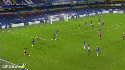 Soccer Game Stadium Born Is The King Banner GIF