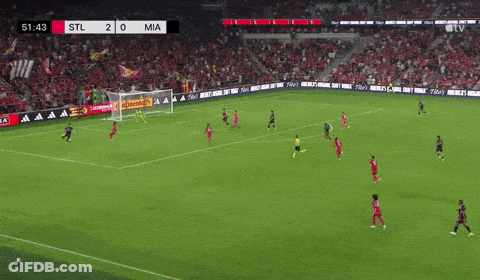 Soccer Game STL Vs MIA Score 2-0 GIF