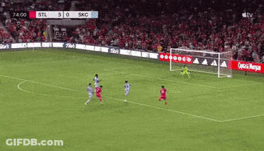 Soccer Game STL Vs SKC Score 3-0 GIF