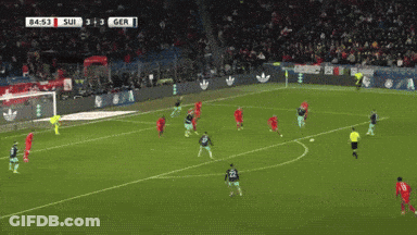 Soccer Game Suisse Vs Germany GIF