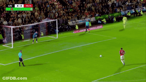 Soccer Game Tied 4-4 GIF