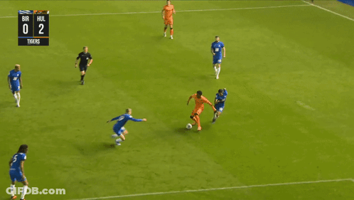 Soccer Game Tigers Vs Birmingham Hull GIF