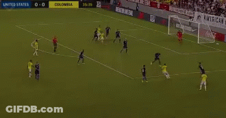 Soccer Game United States Vs Colombia GIF