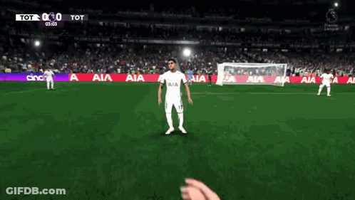 Soccer Game With AIA Ads GIF
