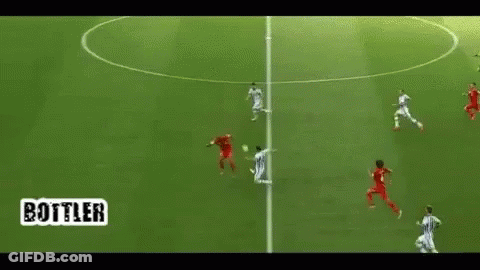 Soccer Game With Banner Saying FIFA Say No To Racism GIF