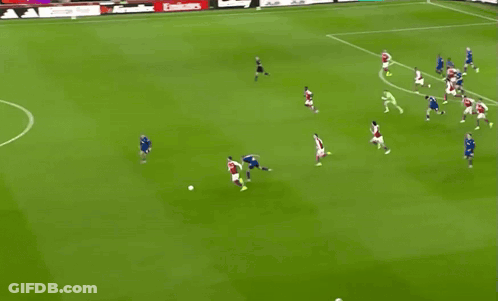 Soccer Game With Betway Banner GIF