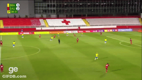 Soccer Game With Bra And Eau Score GIF