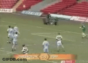 Soccer Game With Coca Cola Ad In Stadium GIF