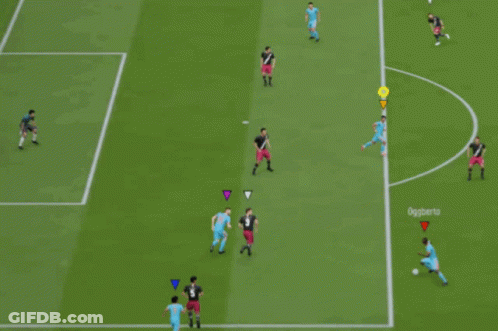 Soccer Game With FIFA And EA Sports Ads GIF