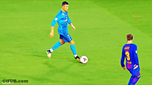 Soccer Game With Heineken Banner GIF