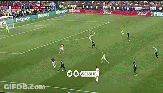 Soccer Game With Hisense And Bud Ads GIF