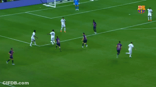 Soccer Game With Las Vegas Banner GIF