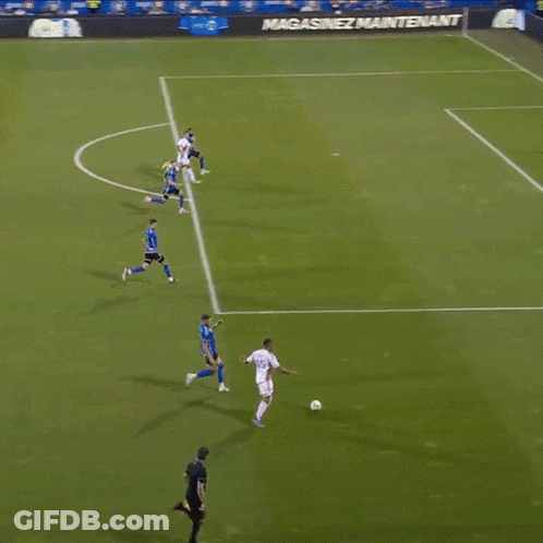Soccer Game With Maintaina Banner GIF