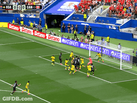 Soccer Game With MKraken Advertisements GIF