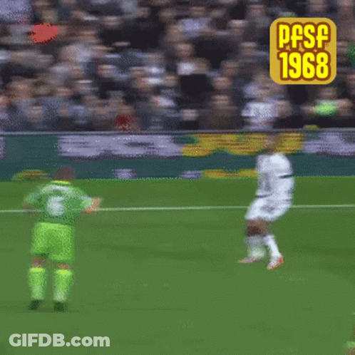 Soccer Game With PFSF 1968 Logo GIF